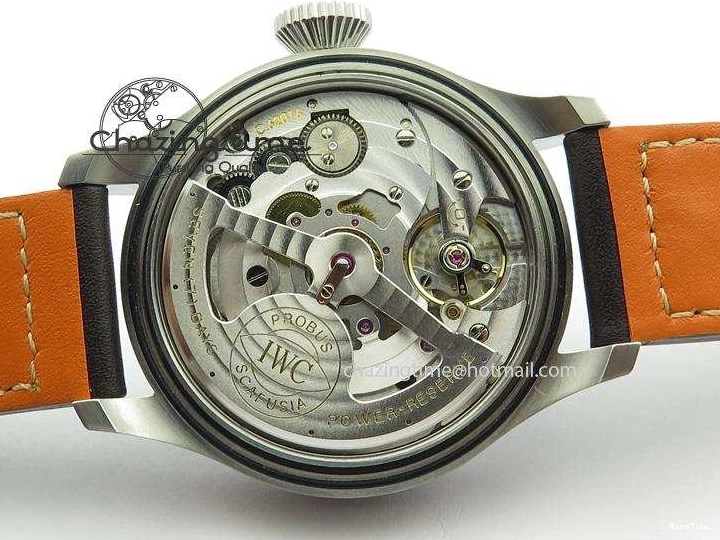 MIROTIME 0302 EasyCare Big Pilot Real PR IW500916 2016 “Le Petit Prince” ZF Best Edition On Brown Leather Strap A 7292